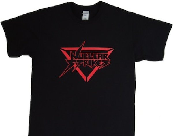 画像1: NUCLEAR STRIKES “Heavy Metal Thunder” T-shirt Mサイズ (1)