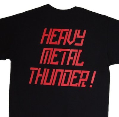 画像1: NUCLEAR STRIKES “Heavy Metal Thunder” T-shirt Mサイズ