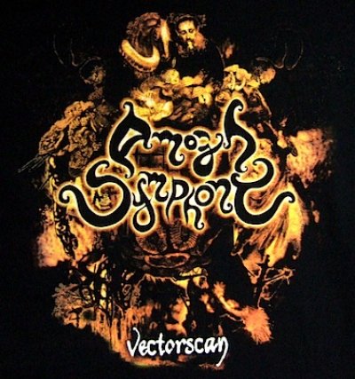 画像2: AMOGH SYMPHONY “Vectorscan” CD + TシャツMサイズのセット