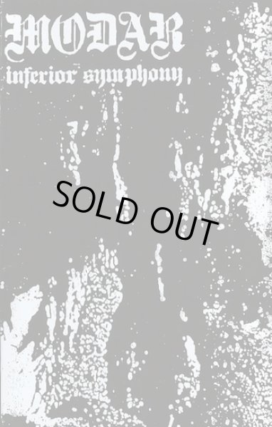 画像1: MODAR "Inferior Symphony" カセットテープ (1)