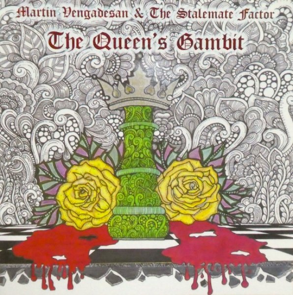 画像1: MARTIN VENGADESAN & THE STALEMATE FACTOR "The Queen’s Gambit" サイン入り (1)