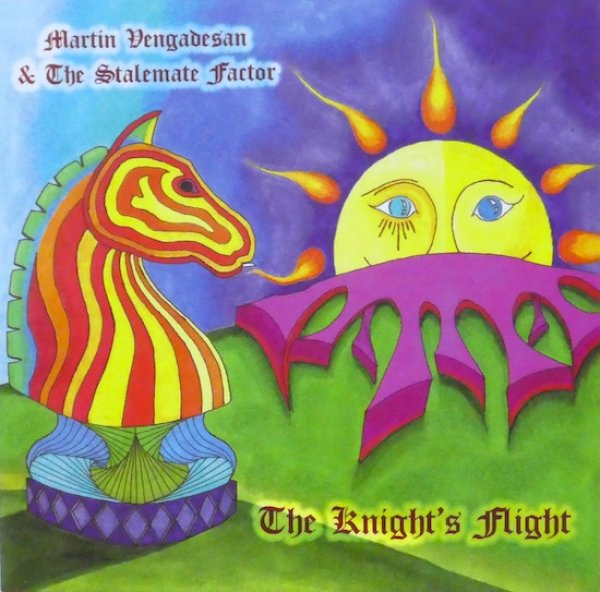 画像1: MARTIN VENGADESAN & THE STALEMATE FACTOR "The Knight's Flight" サイン入り (1)
