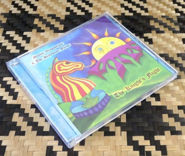 画像2: MARTIN VENGADESAN & THE STALEMATE FACTOR "The Knight's Flight" サイン入り (2)