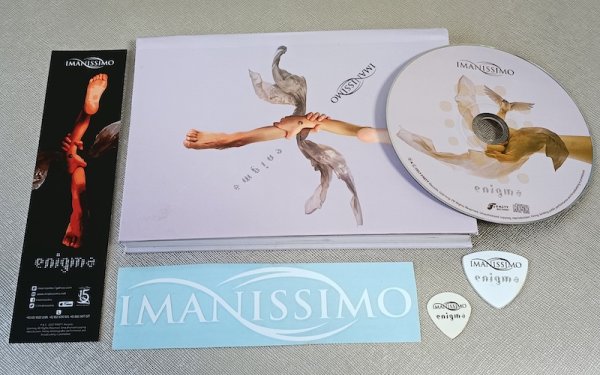 画像4: IMANISSIMO "Enigma" Boxset  Tシャツ M 黒 (4)