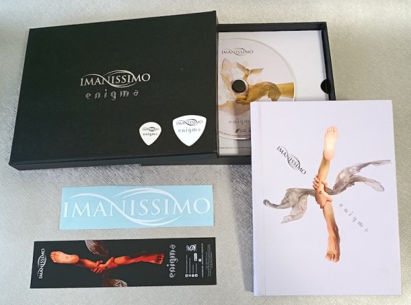画像3: IMANISSIMO "Enigma" Boxset   Tシャツ L 白 (3)