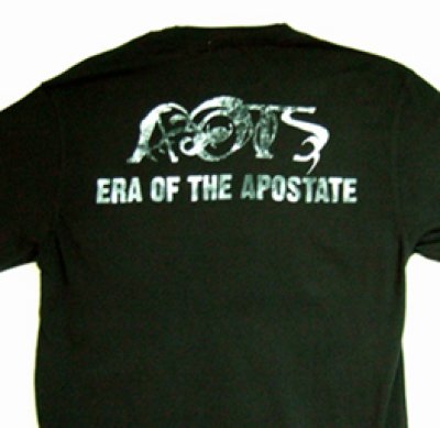 画像1: ABSENCE OF THE SACRED "Era of the Apostate" Tシャツ Lサイズ